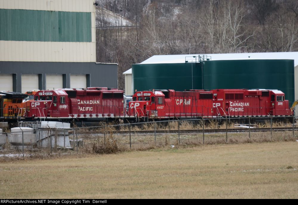 CP 6607, 4407, 2206